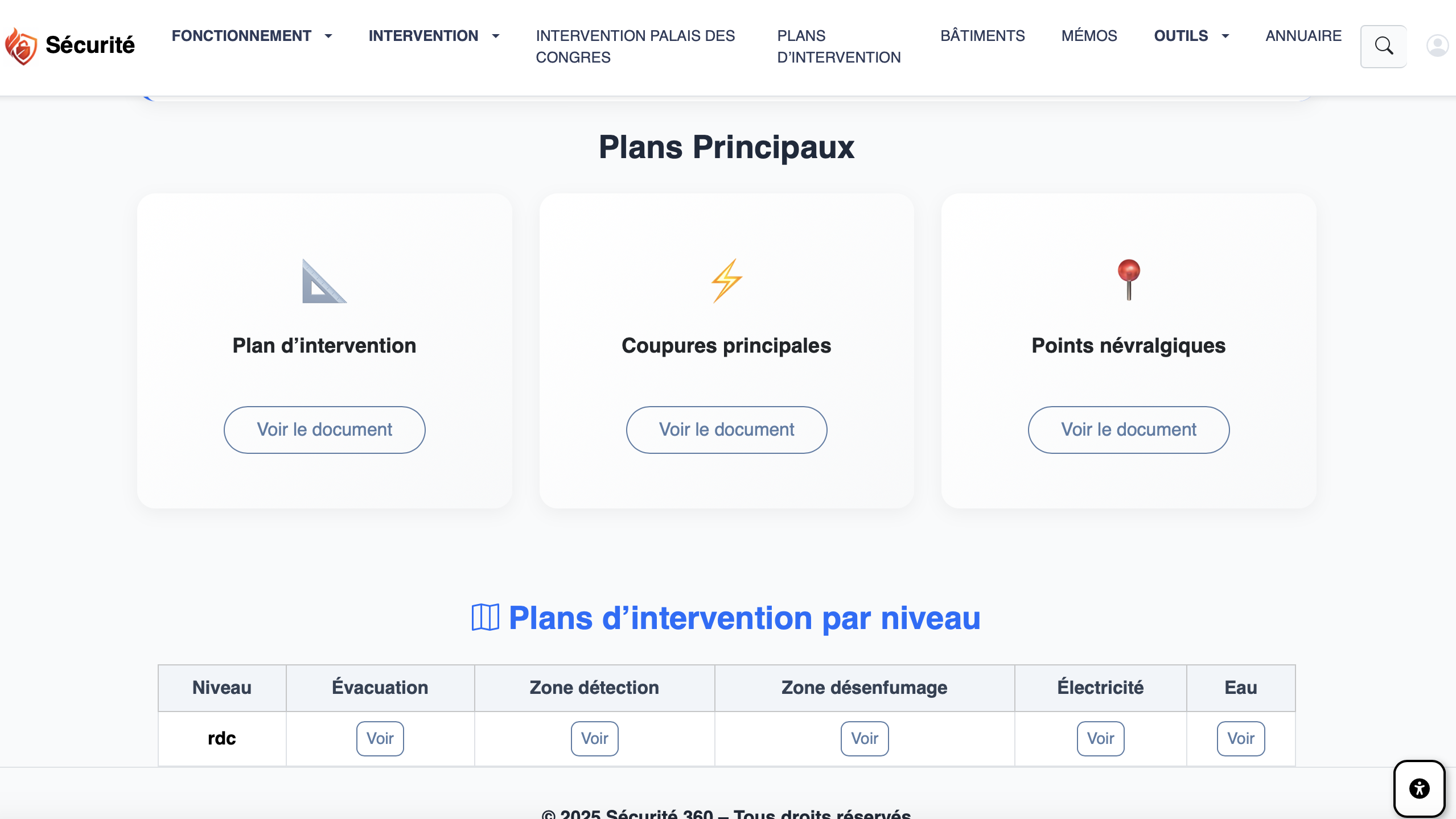 Fiche intervention